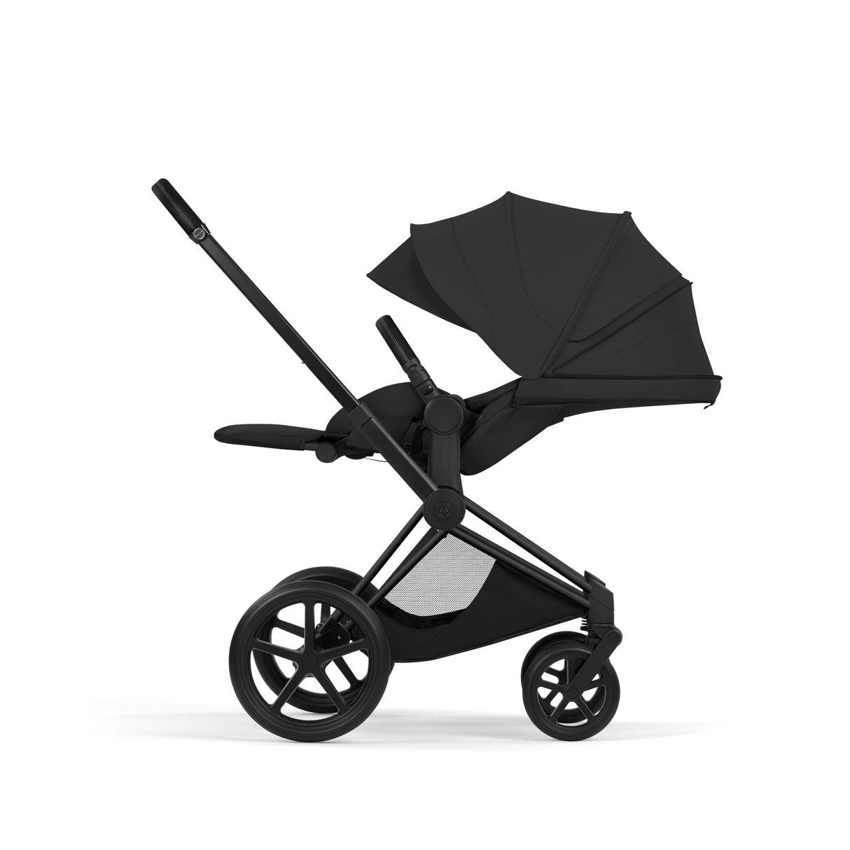 Cybex Priam Style Pushchair - Sepia Black with Matt Black Frame