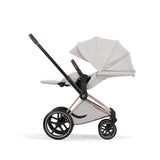 Cybex Priam Style Pushchair - City Grey with Rose Gold Frame