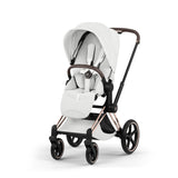 Cybex Priam Style Pushchair - Off White with Rose Gold Frame