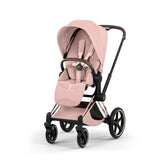 Cybex Priam Style Pushchair - Peach Pink with Rose Gold Frame