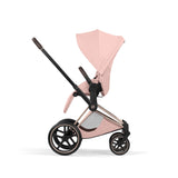 Cybex Priam Style Pushchair - Peach Pink with Rose Gold Frame