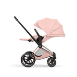 Cybex Priam Style Pushchair - Peach Pink with Rose Gold Frame