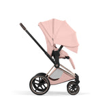 Cybex Priam Style Pushchair - Peach Pink with Rose Gold Frame