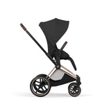 Cybex Priam Style Pushchair - Sepia Black with Rose Gold Frame