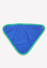 Toby Tiger Organic Tonal Dinosaur Print Dribble Bib