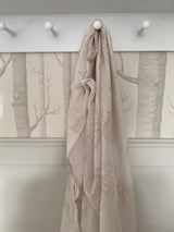 Seashell Large Swaddle Muslin