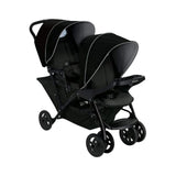 Graco Stadium Duo Tandem Stroller - Black/Grey