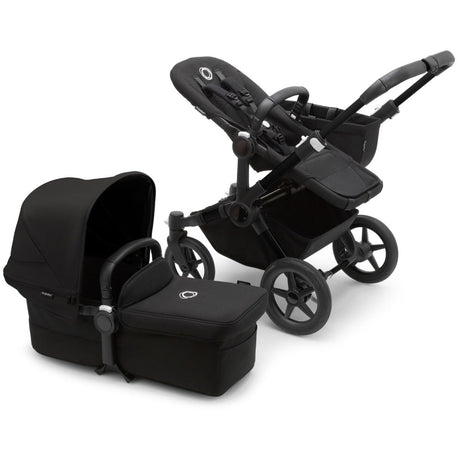 Bugaboo Donkey 5 Duo with Cybex Cloud T Travel System - Black/Midnight Black 4