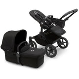 Bugaboo Donkey 5 Mono Ultimate Cybex Cloud T Travel System Bundle - Midnight Black