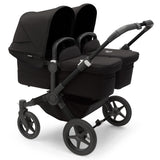 Bugaboo Donkey 5 Twin with Cybex Cloud T Travel System -  Black/Midnight Black 2