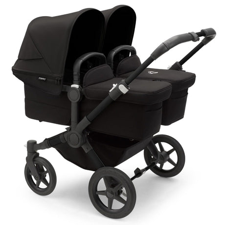 Bugaboo Donkey 5 Twin with Maxi-Cosi Cabriofix iSize Travel System - Black/Midnight Black 3