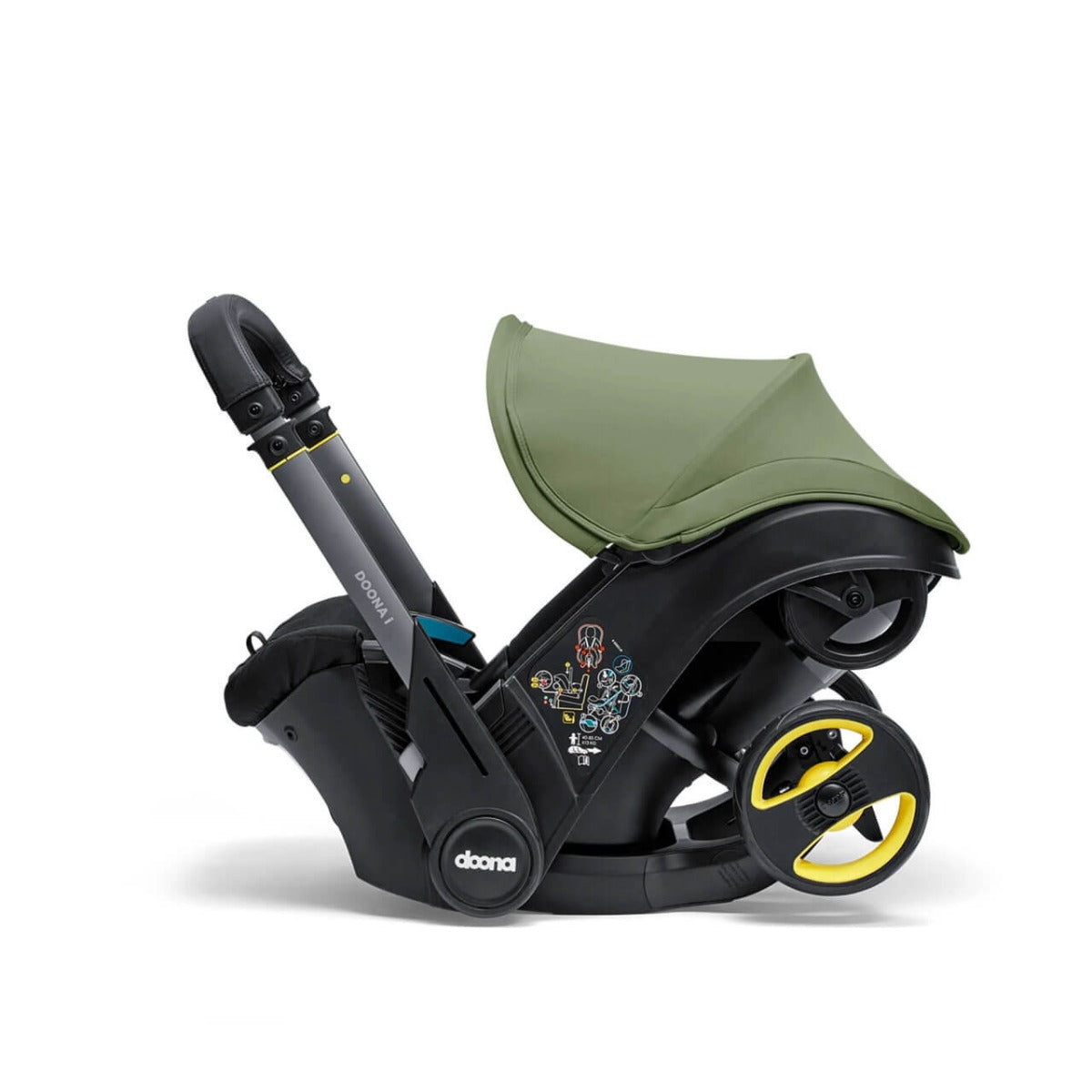 Doona i Infant Car Seat Stroller - Desert Green