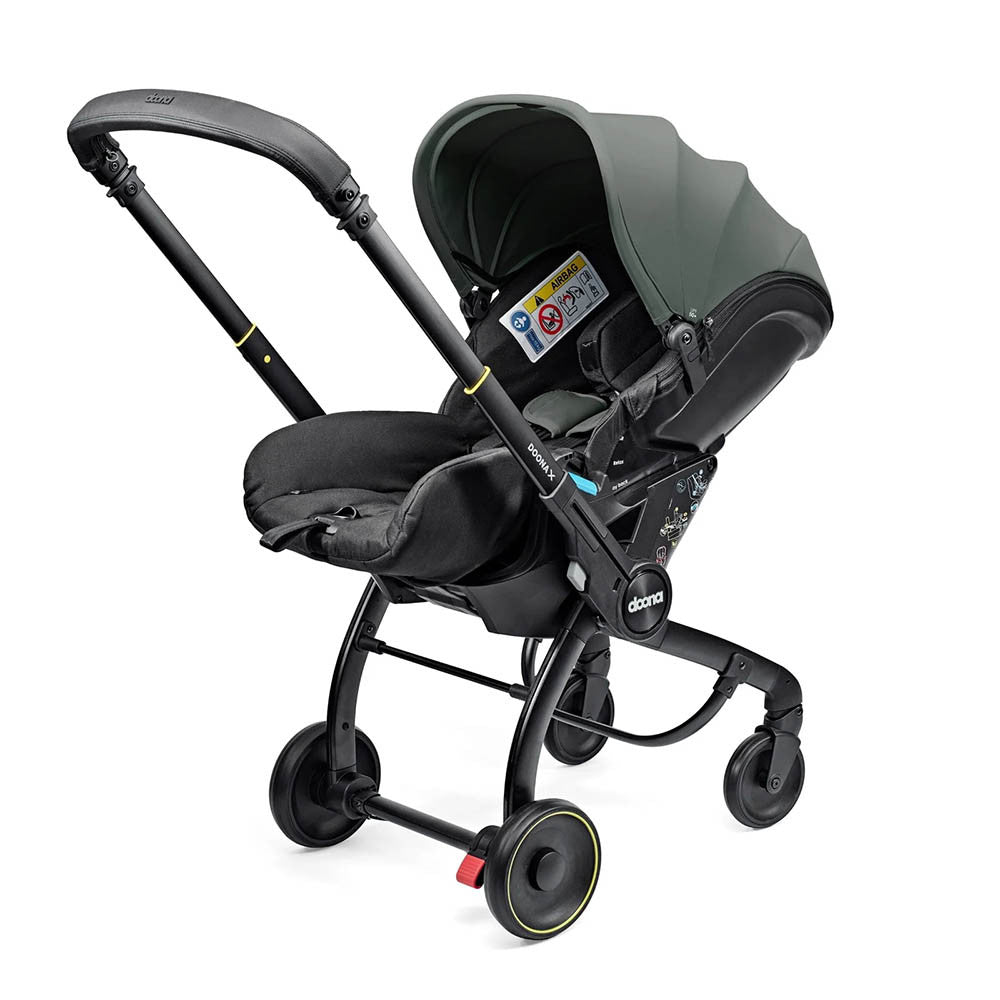Doona X Infant Car Seat Stroller + IsoFix Base - Slate Green