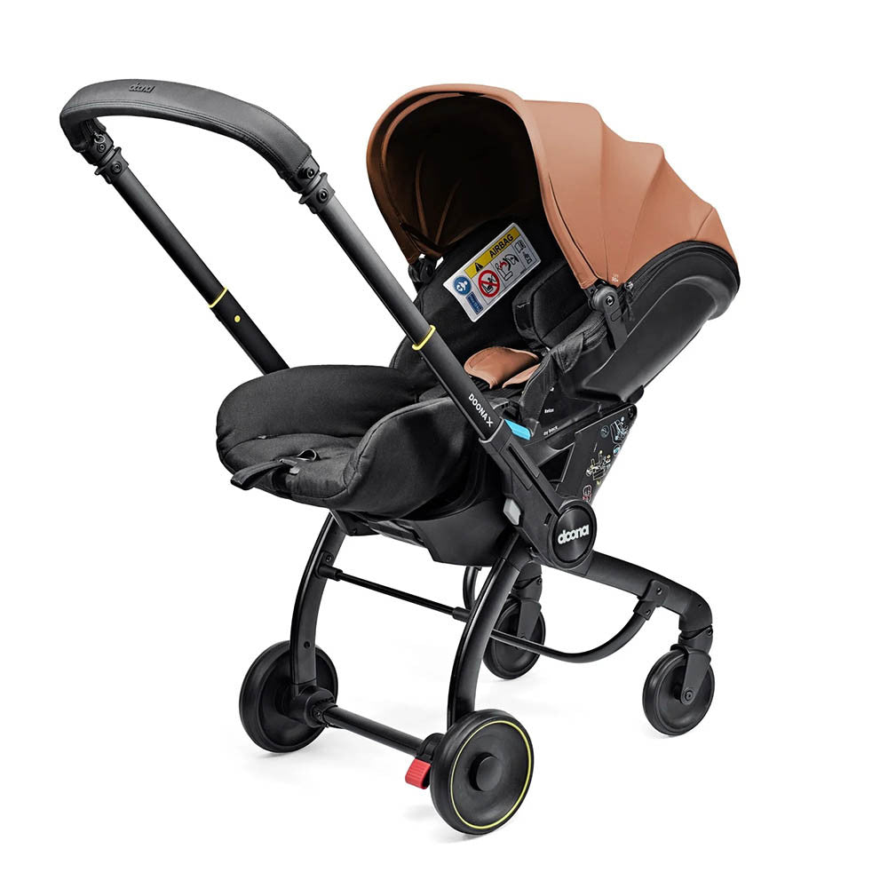 Doona X Infant Car Seat Stroller + IsoFix Base - Terracotta