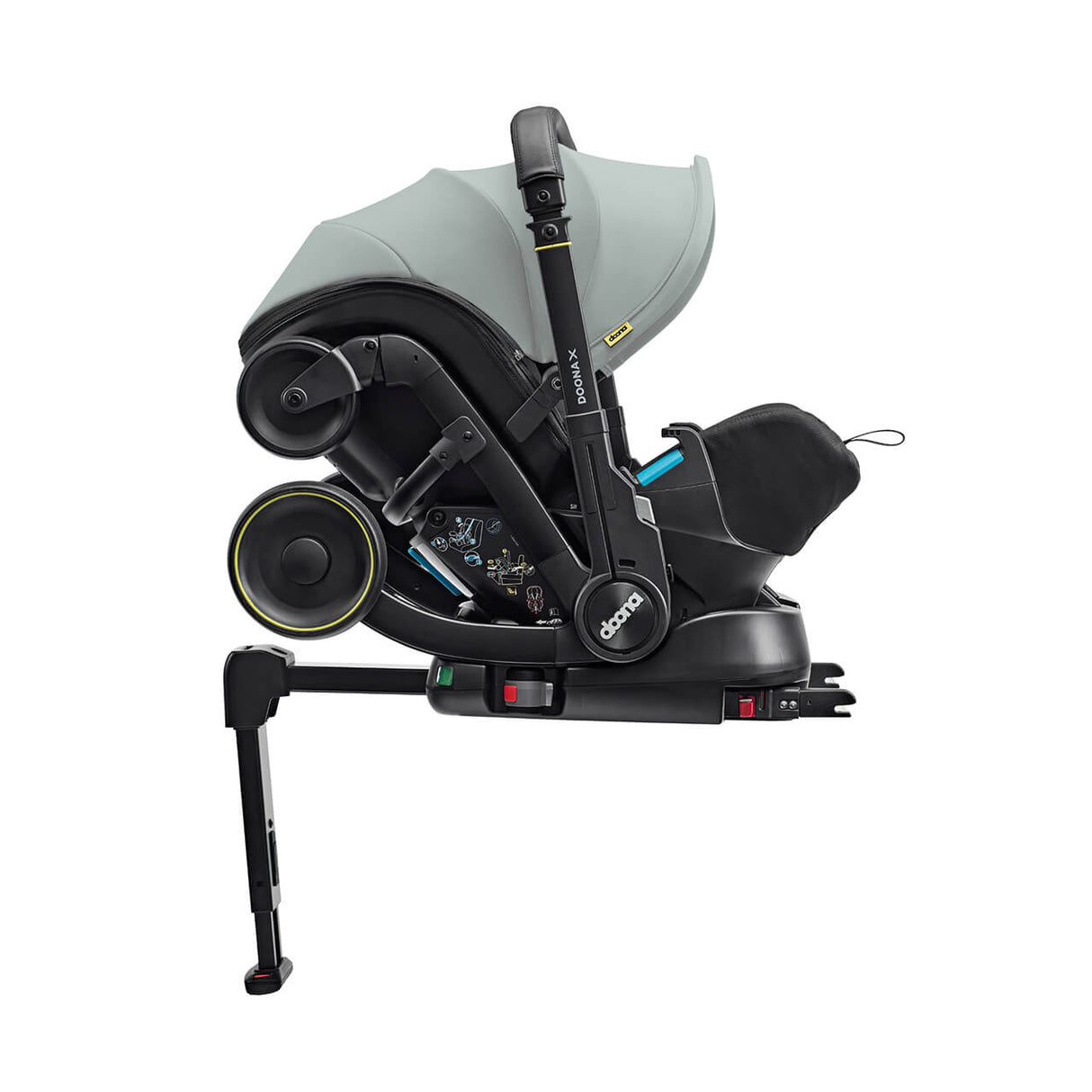 Doona X Infant Car Seat Stroller + IsoFix Base - Dusty Sage
