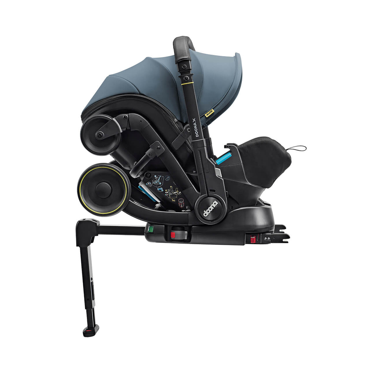 Doona X Infant Car Seat Stroller + IsoFix Base - Ocean Blue