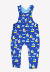 Toby Tiger Organic St Ives Print Dungarees