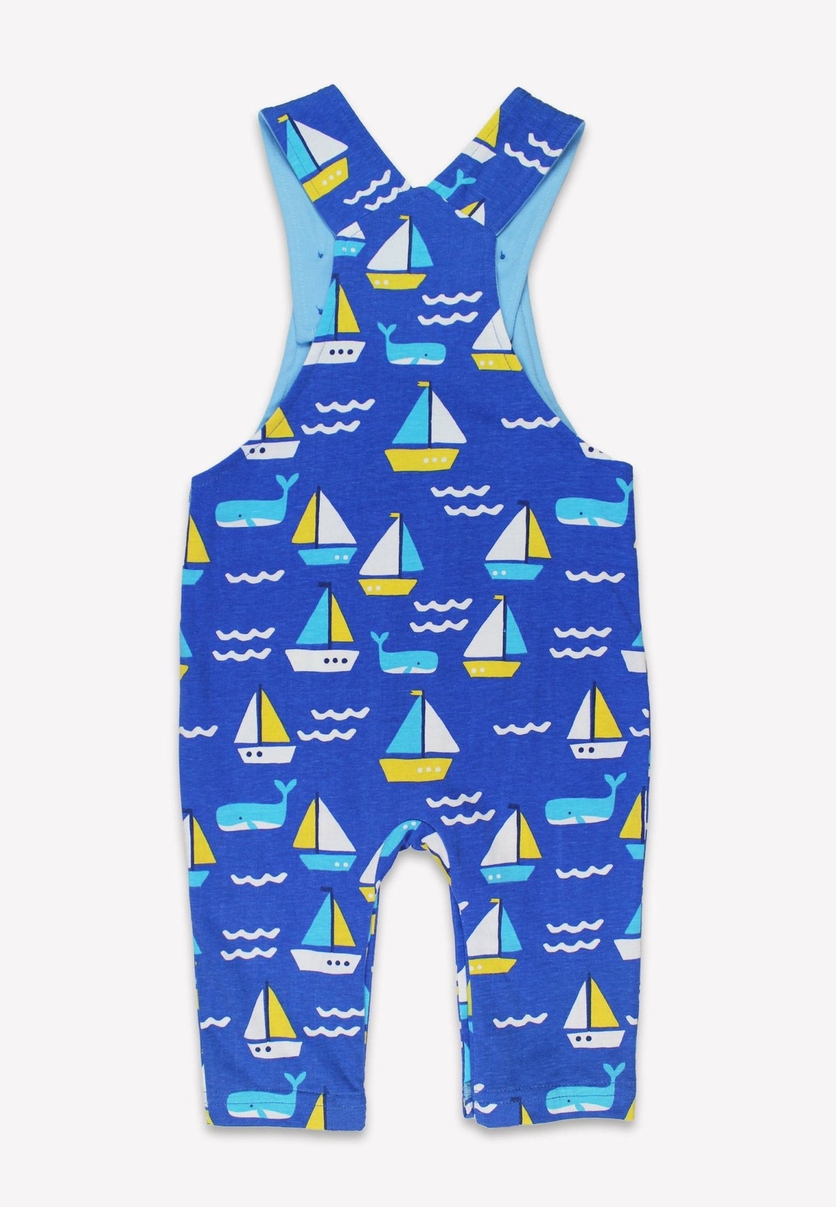 Toby Tiger Organic St Ives Print Dungarees