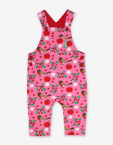 Toby Tiger Organic Robin Print Dungarees