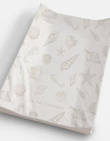 Seashell Anti Roll Wedge Changing Mat