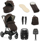 Egg 3 Luxury Maxi-Cosi Cabriofix i-Size Special Edition Travel System Bundle - Turkish Coffee