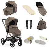 Egg 3 Stroller 9 Piece Snuggle Accessory Bundle - Mink