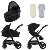 Egg 3 Ultimate Shell 360 Car Seat & Nursery Essentials Bundle - Panther