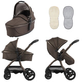 Egg 3 Stroller and Carrycot - Chocolate Velvet