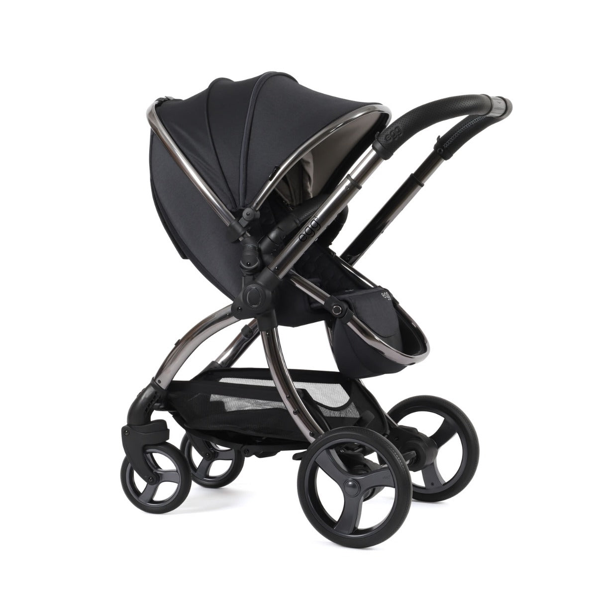 Egg 3 Ultimate Shell 360 Car Seat & Nursery Essentials Bundle - Carbonite