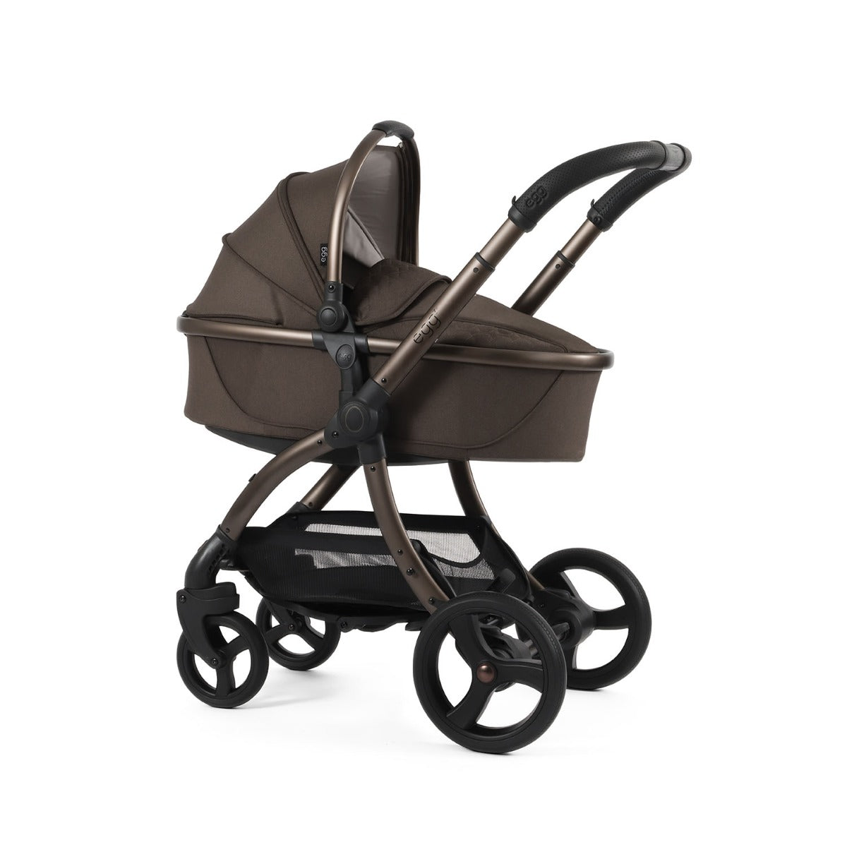 Egg 3 Ultimate Shell 360 Car Seat & Nursery Essentials Bundle - Chocolate Velvet