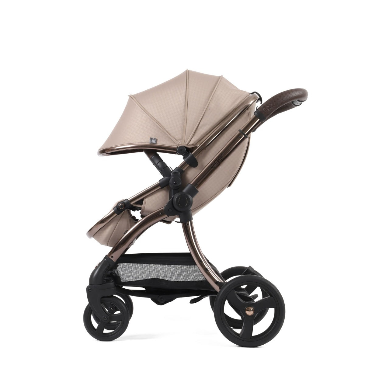 Egg 3 Luxury Cybex Cloud T i-Size Special Edition Travel System Bundle - Houndstooth Almond