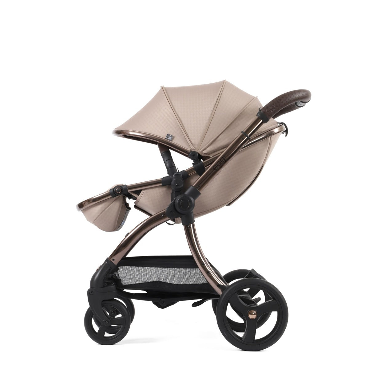 Egg 3 Luxury Cybex Cloud T i-Size Special Edition Travel System Bundle - Houndstooth Almond