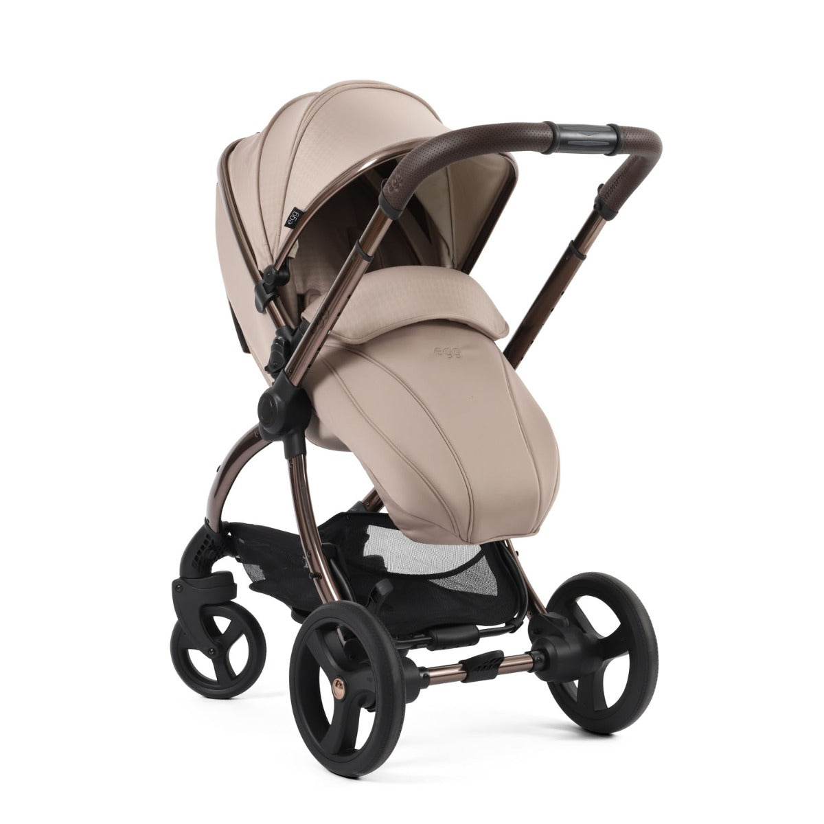 Egg 3 Luxury Maxi-Cosi Cabriofix i-Size Special Edition Travel System Bundle - Houndstooth Almond