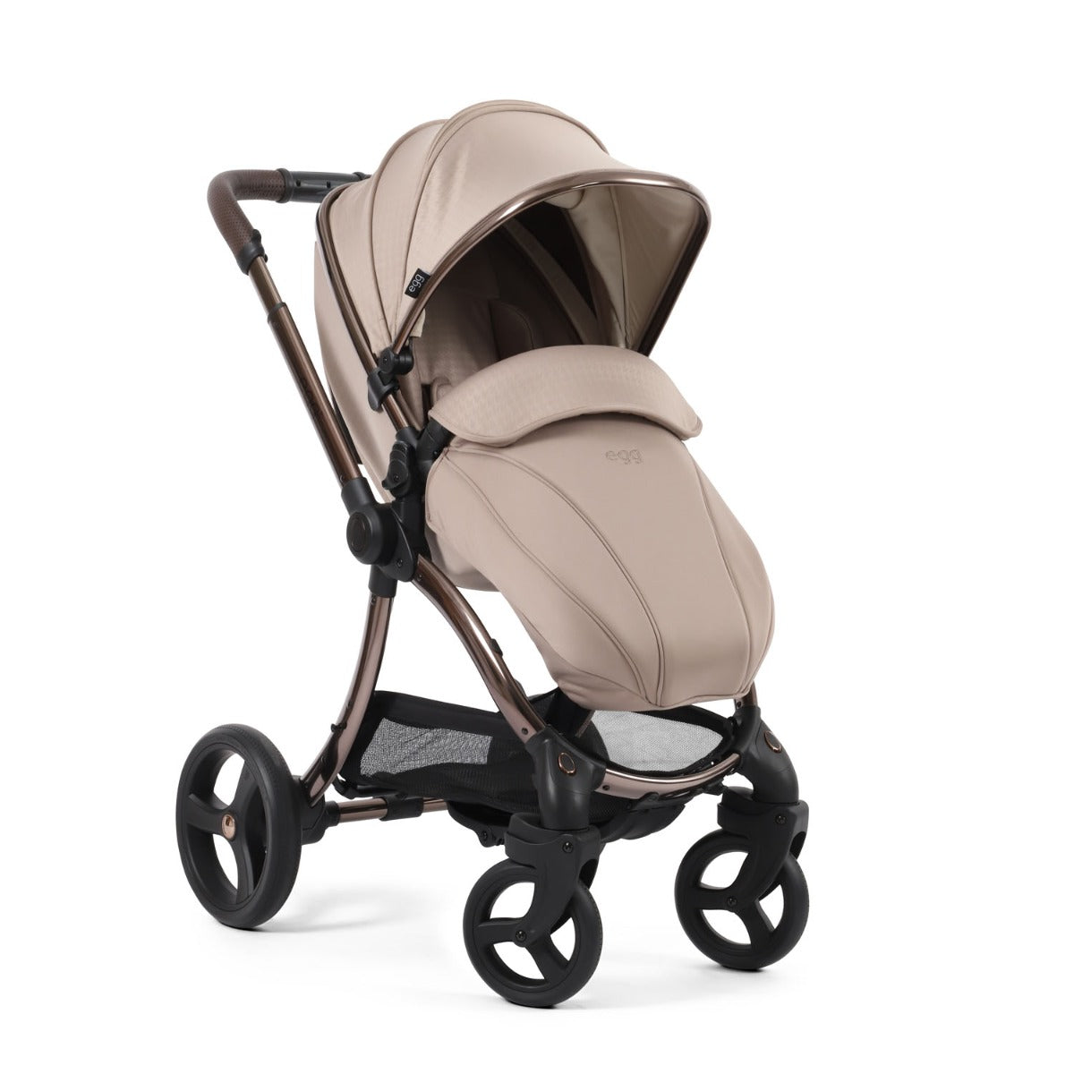 Egg 3 Luxury Maxi-Cosi Cabriofix i-Size Special Edition Travel System Bundle - Houndstooth Almond