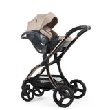 Egg 3 Luxury Shell i-Size Special Edition Travel System Bundle - Houndstooth Almond