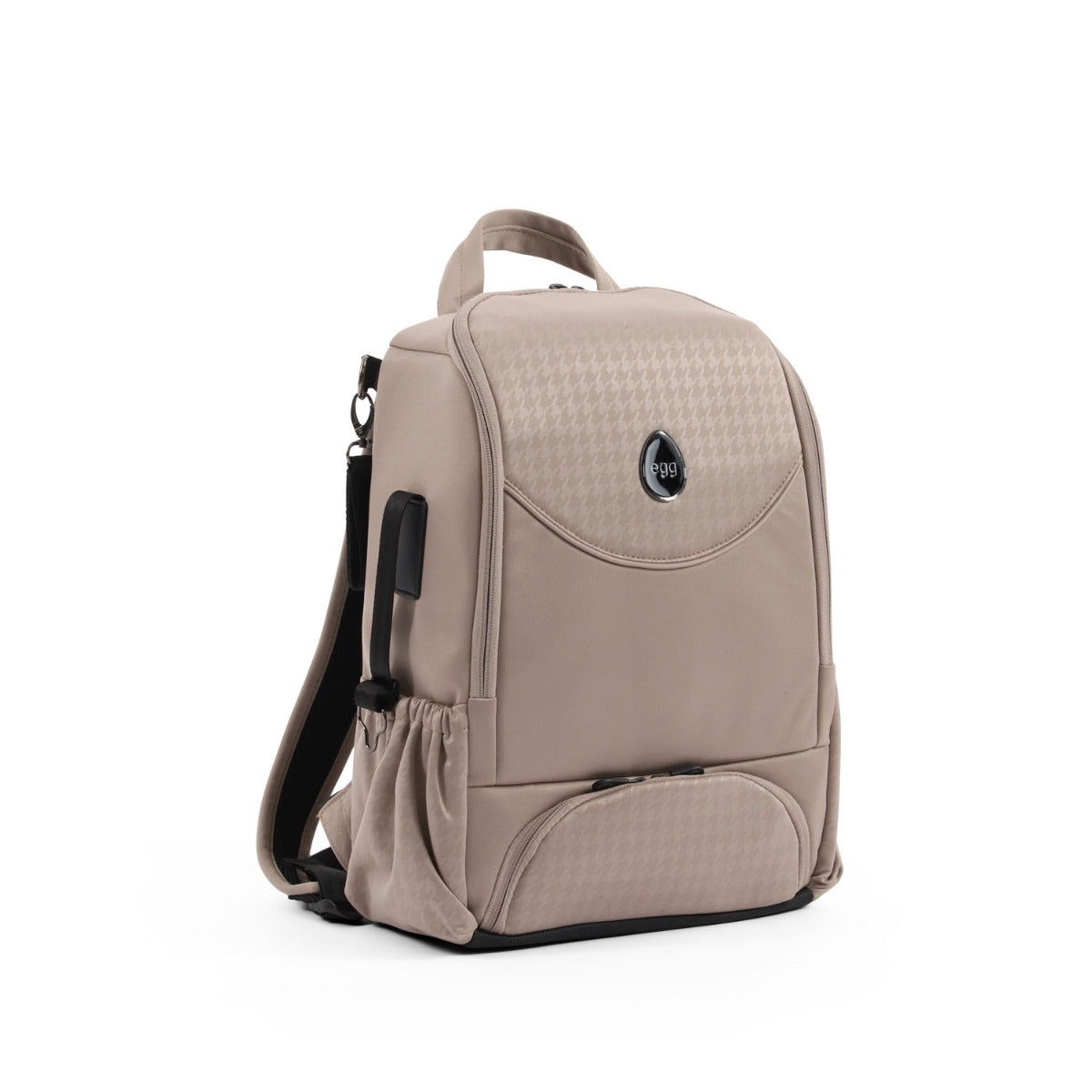 Egg 3 Luxury Maxi-Cosi Pebble 360 Pro2 i-Size Special Edition Travel System Bundle - Houndstooth Almond