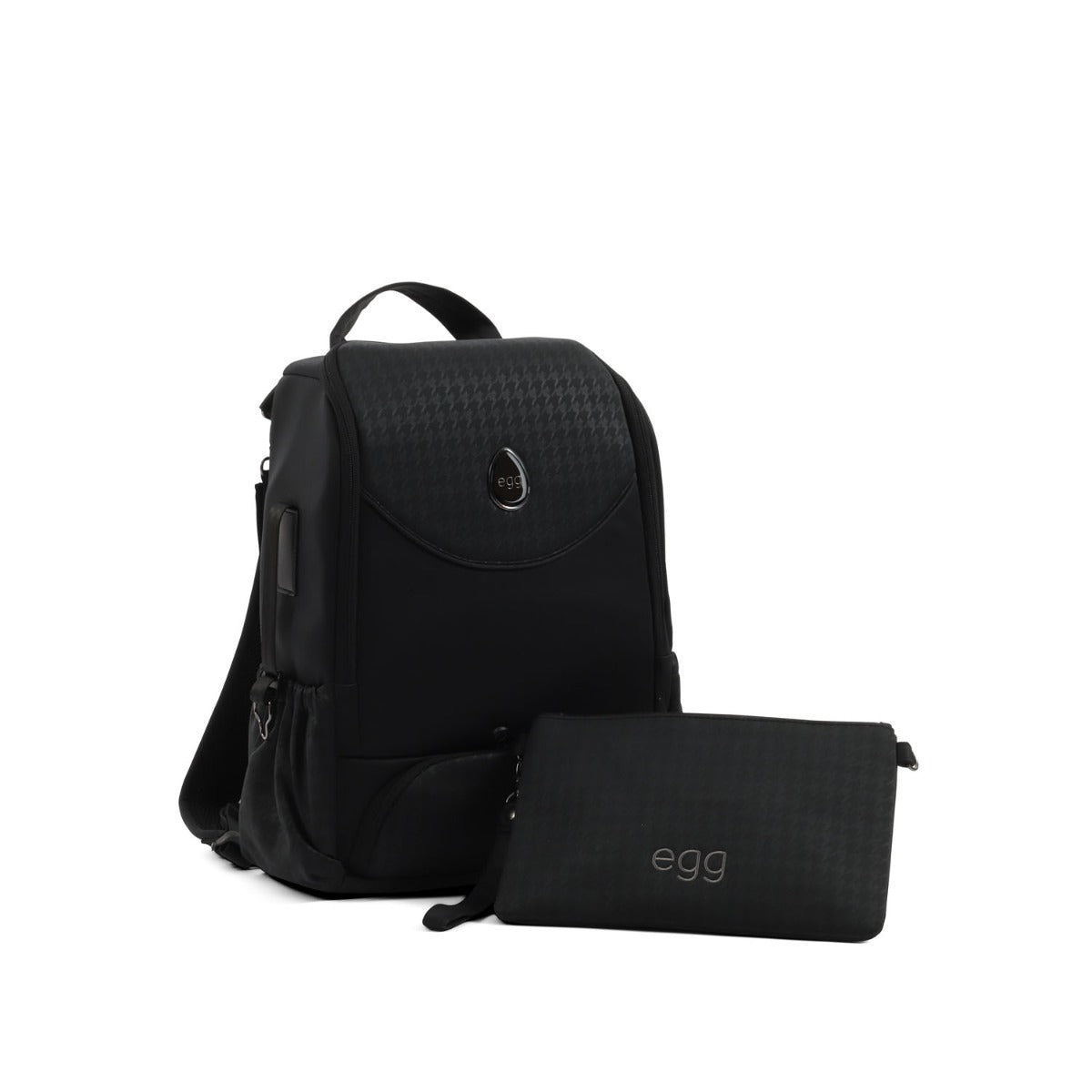 Egg 3 Luxury Cybex Cloud T i-Size Special Edition Travel System Bundle - Houndstooth Black