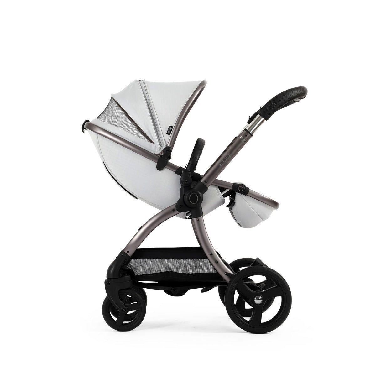 Egg 3 Luxury Cybex Cloud T i-Size Special Edition Travel System Bundle - Houndstooth Silver