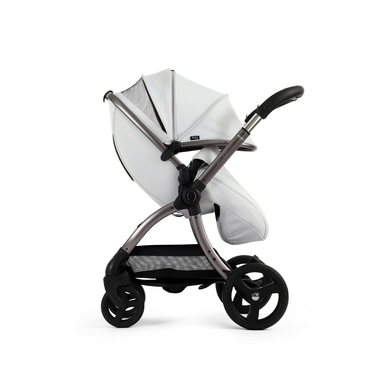 Egg 3 Luxury Cybex Cloud T i-Size Special Edition Travel System Bundle - Houndstooth Silver