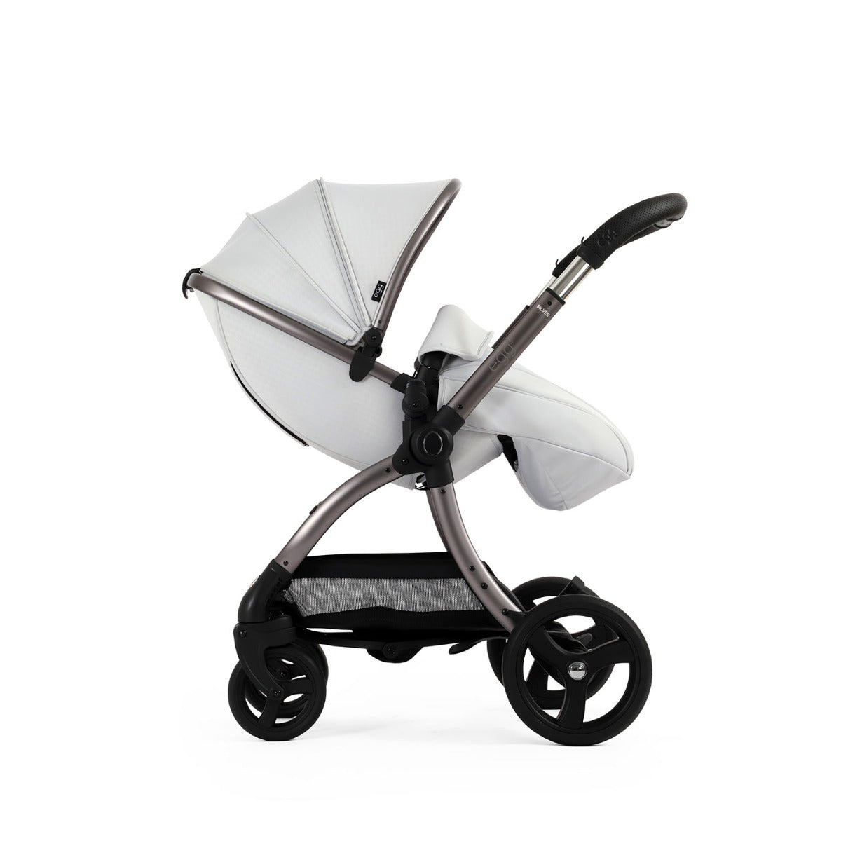 Egg 3 Luxury Cybex Cloud T i-Size Special Edition Travel System Bundle - Houndstooth Silver