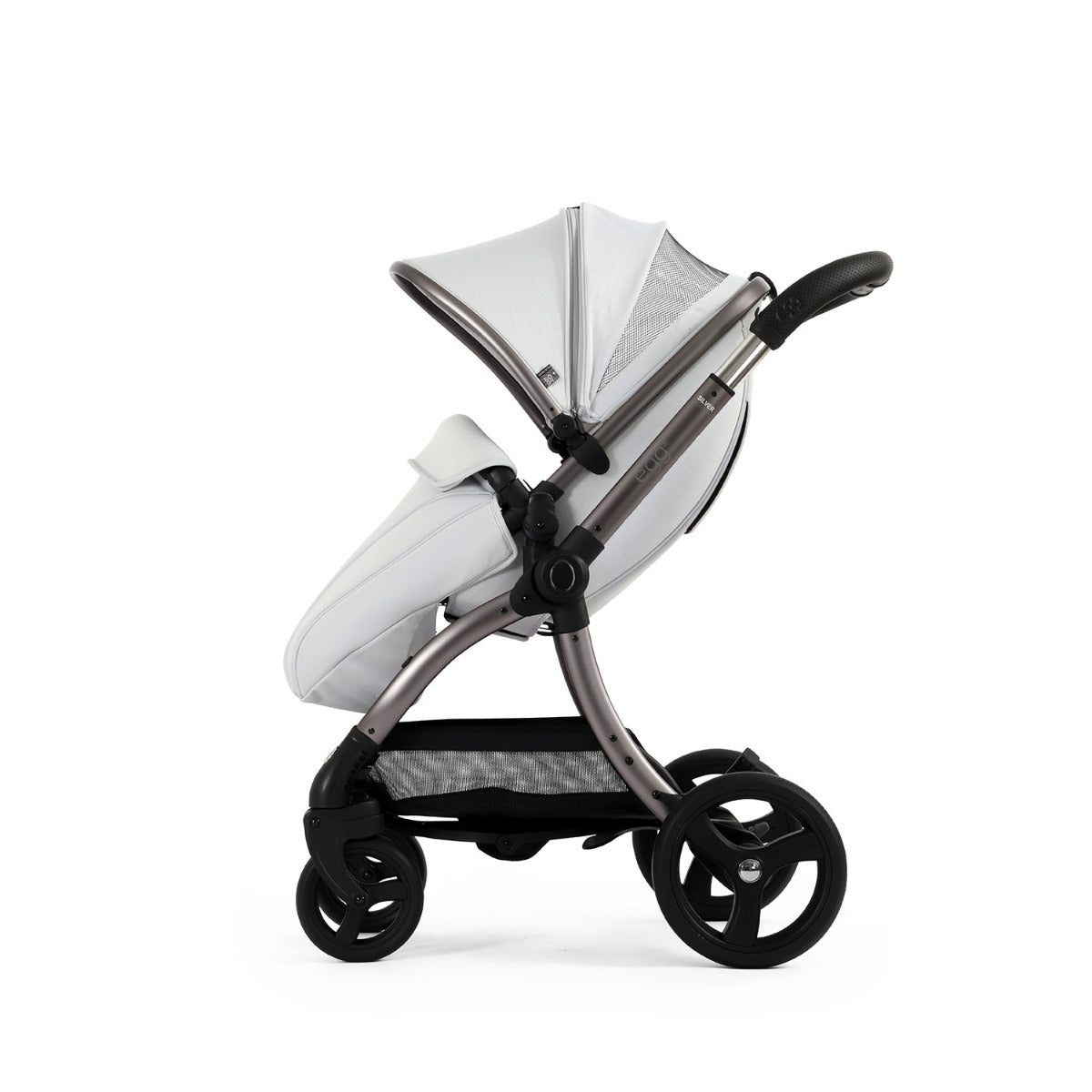 Egg 3 Luxury Cybex Cloud T i-Size Special Edition Travel System Bundle - Houndstooth Silver