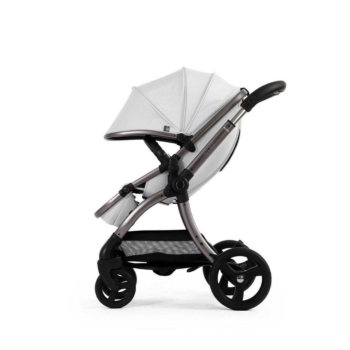 Egg 3 Luxury Cybex Cloud T i-Size Special Edition Travel System Bundle - Houndstooth Silver
