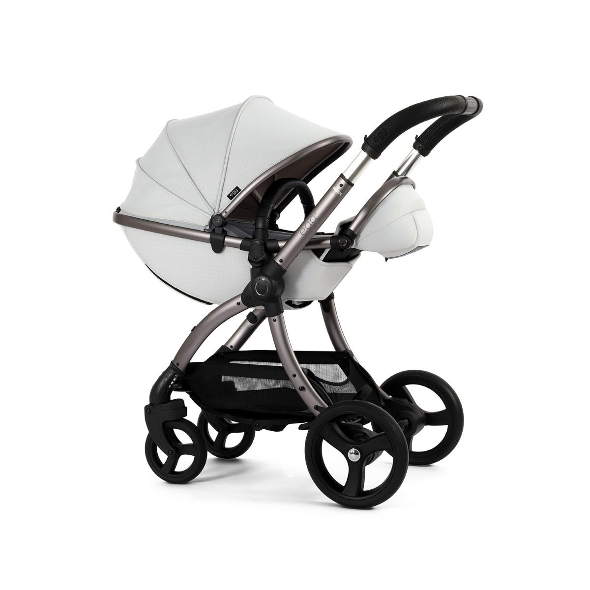 Egg 3 Luxury Cybex Cloud T i-Size Special Edition Travel System Bundle - Houndstooth Silver