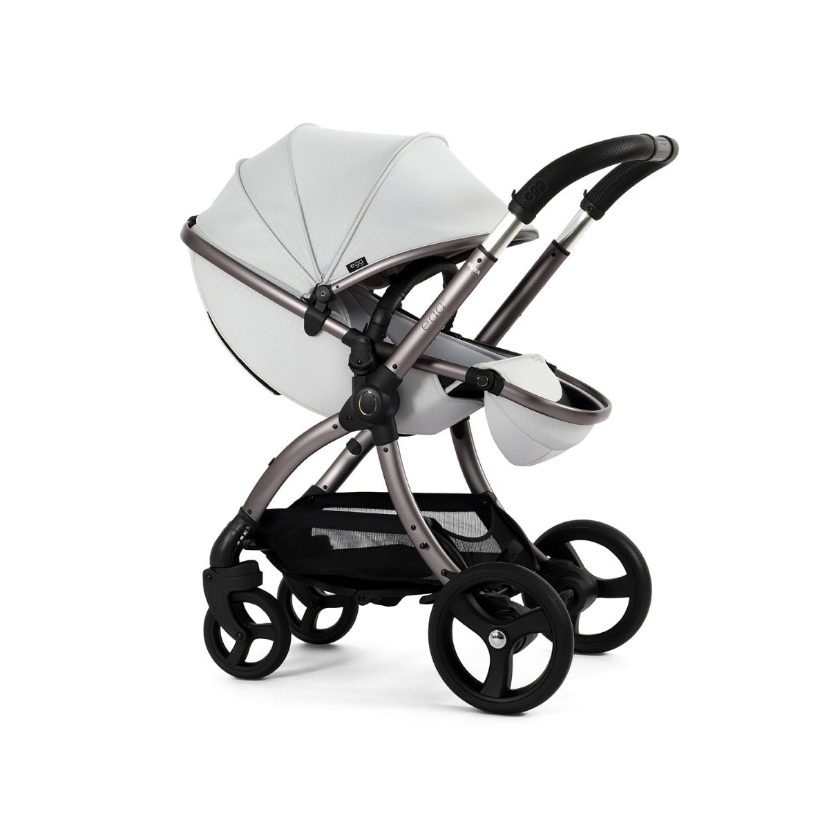 Egg 3 Luxury Cybex Cloud T i-Size Special Edition Travel System Bundle - Houndstooth Silver
