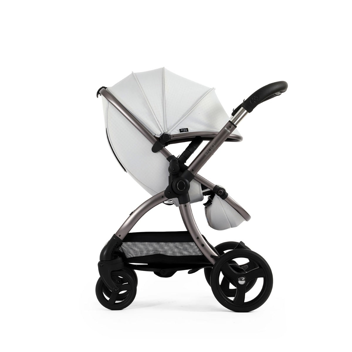Egg 3 Luxury Cybex Cloud T i-Size Special Edition Travel System Bundle - Houndstooth Silver