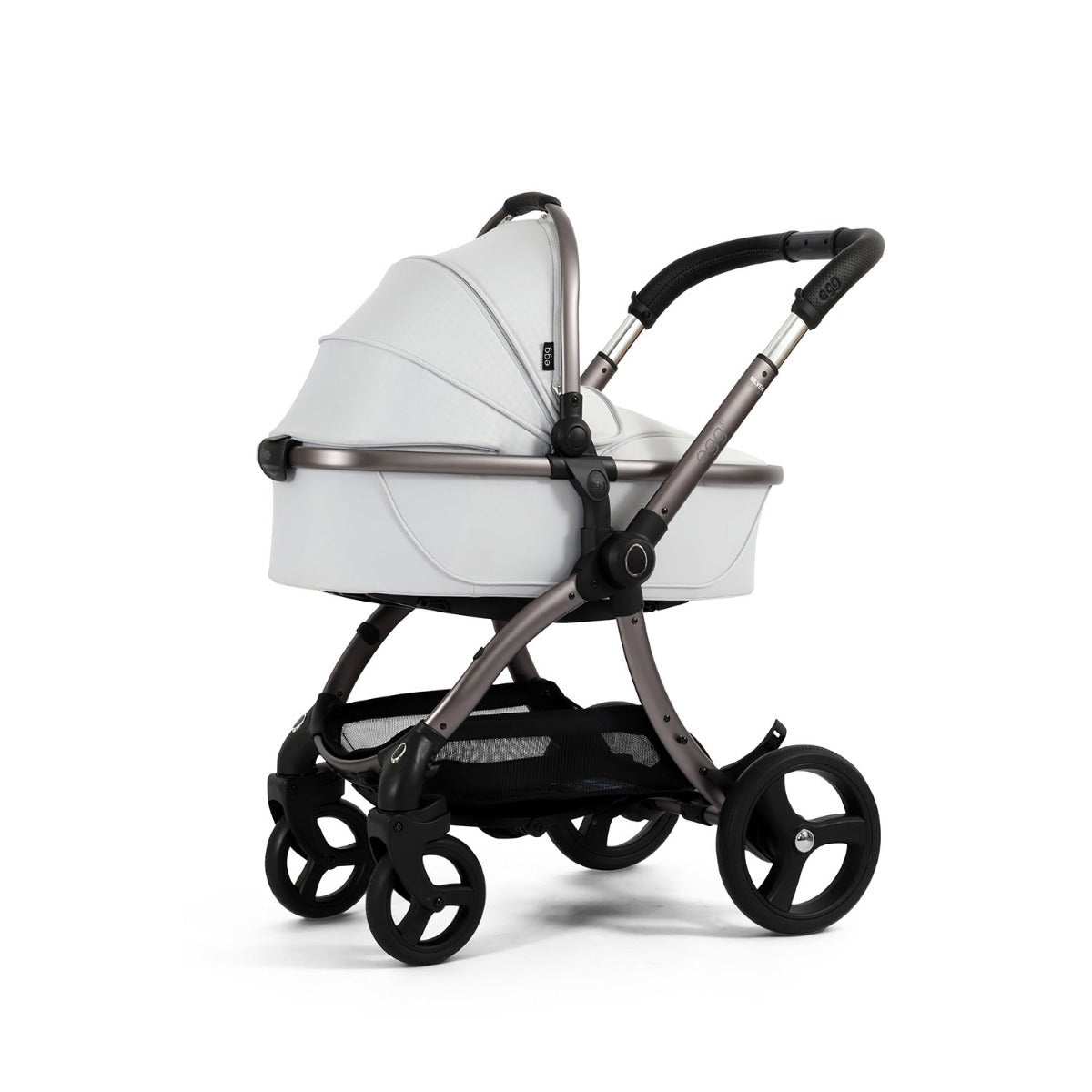 Egg 3 Luxury Cybex Cloud T i-Size Special Edition Travel System Bundle - Houndstooth Silver