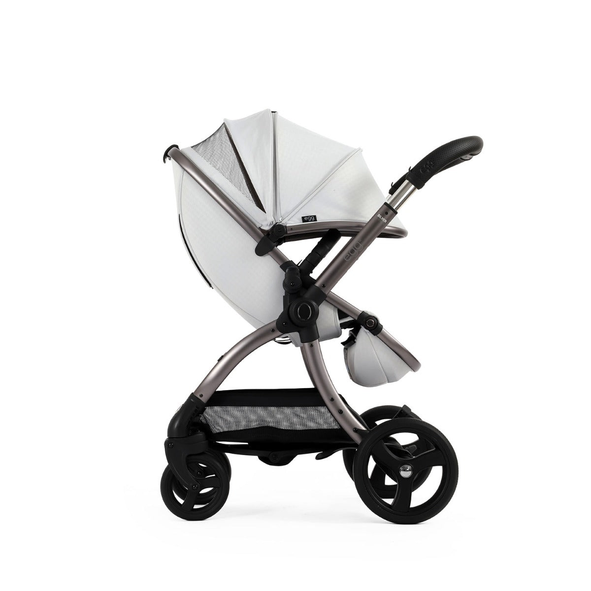 Egg 3 Luxury Cybex Cloud T i-Size Special Edition Travel System Bundle - Houndstooth Silver
