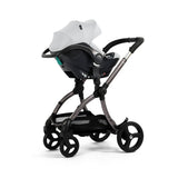 Egg 3 Luxury Cybex Cloud T i-Size Special Edition Travel System Bundle - Houndstooth Silver