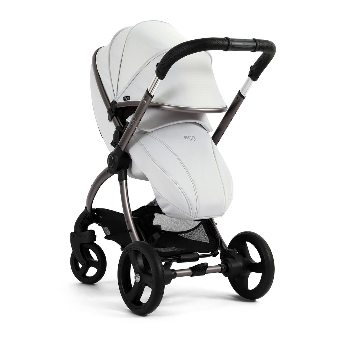 Egg 3 Luxury Cybex Cloud T i-Size Special Edition Travel System Bundle - Houndstooth Silver