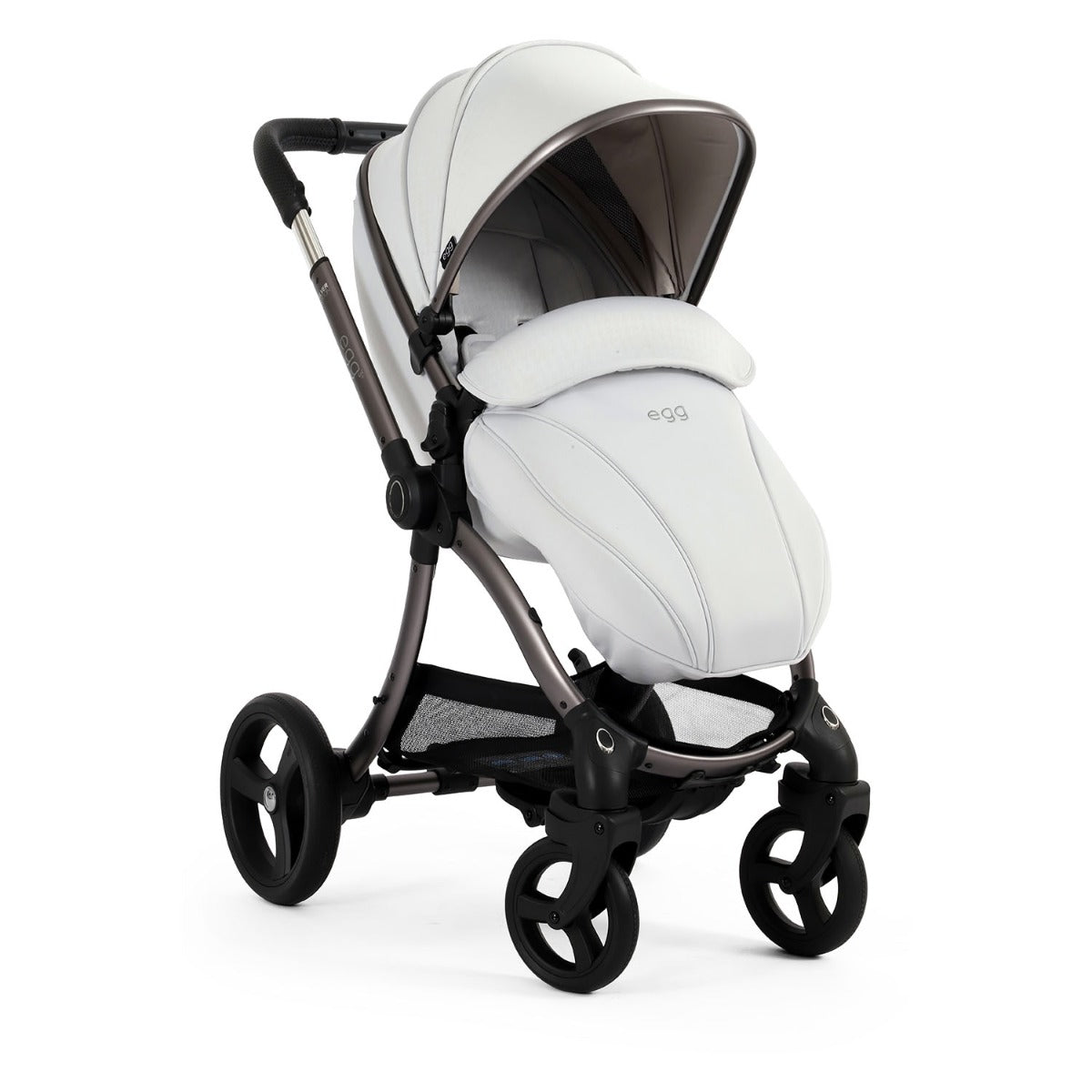 Egg 3 Luxury Cybex Cloud T i-Size Special Edition Travel System Bundle - Houndstooth Silver